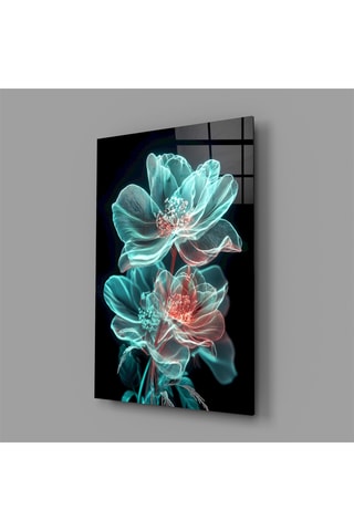 Tableau en verre trempé Flowers Blooming 