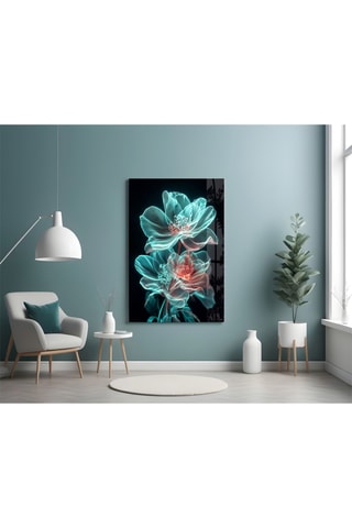 Tableau en verre trempé Flowers Blooming 