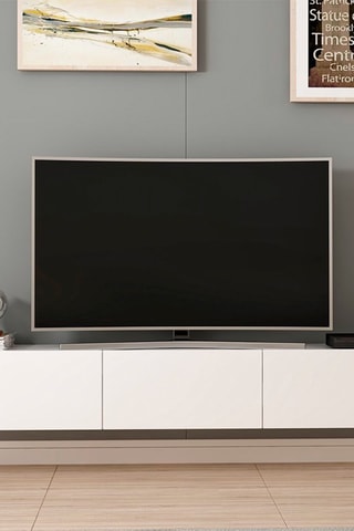 Meuble TV 3 portes - 180 x 30 x 32 cm
