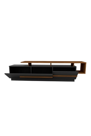 Meuble TV 2 abattants - 180 x 46,4 x 38,9 cm