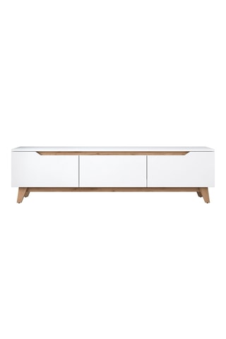 Meuble TV 3 abattants - 180 x 48,6 x 35 cm