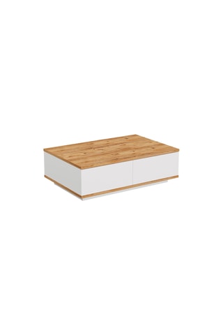 Table basse 2 abattants - 90 x 29 x 60 cm