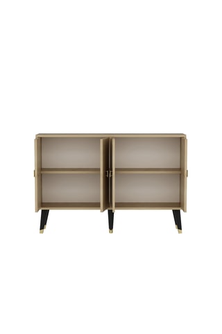 Console 4 portes Ahart  - 120 x 80 x 30 cm