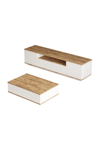 Ensemble meubles de salon - 180 x 44,6 x 44,5 cm - 90 x 28,6 x 60 cm