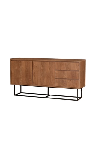 Bahut 2 portes Ruba - 140 x 36 x 72 cm