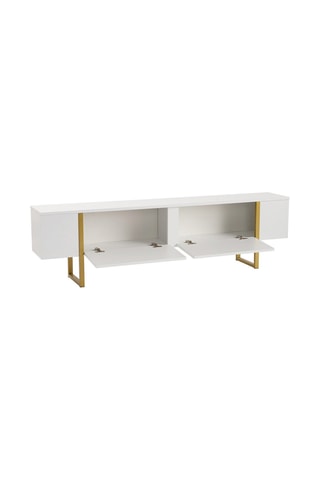 Meuble TV Serenity 2 abattants - 180 x 50 x 29,5 cm