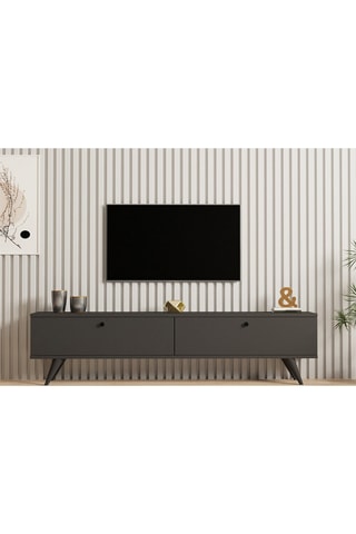 Meuble TV 2 abattants Paris K3 - 160 x 40 x 25 cm