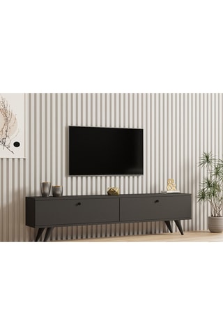 Meuble TV 2 abattants Paris K3 - 160 x 40 x 25 cm