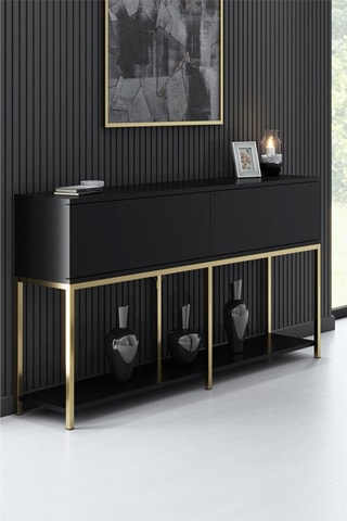 Console 2 abattants - 150 x 80 x 30 cm