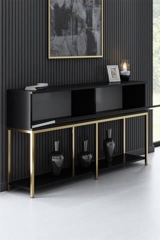 Console 2 abattants - 150 x 80 x 30 cm