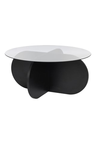 Table basse en verre Aeris - 36,5 cm