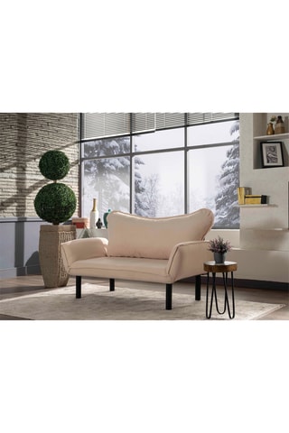 Canapé convertible Chatto - 2 places - En polyester