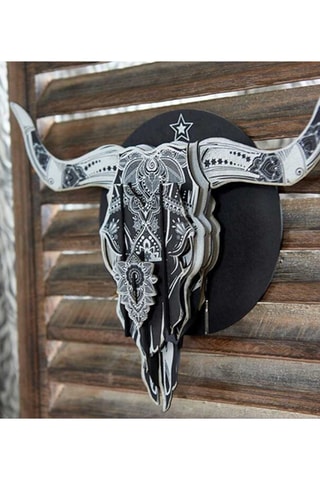 Cabeça de bisonte - 30 x 21,5 x 6 cm