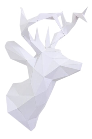 Cabeça de veado 3D - 48 x 30 x 37 cm