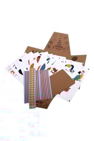 Origami 3D Troféu Easy Peasy Panda e Tigre - 36 x 17 x 12 cm - Branco e laranja