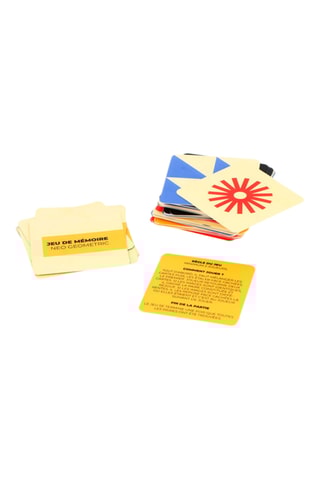Jeu memory Neo-géométrique