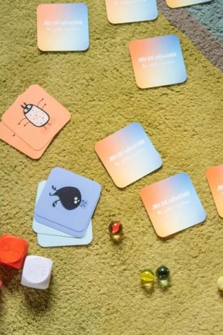 Jeu memory Les petits monstres
