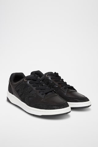 Leren Sneakers - Zwart