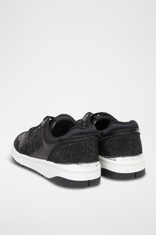 Leren Sneakers - Zwart