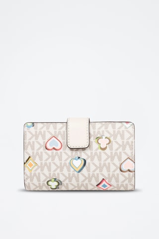 Portefeuille Beige 