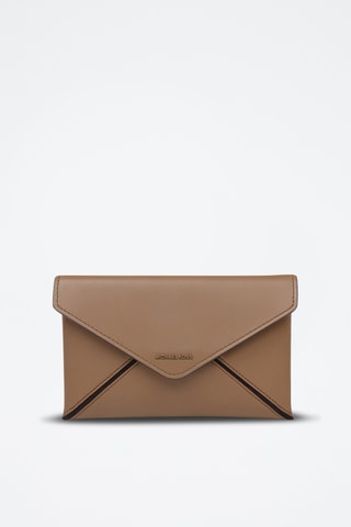 3-in-1 Leren Portefeuille - Bruin