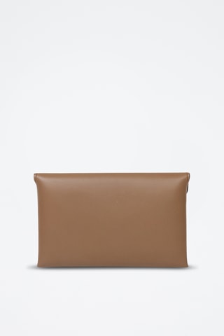 3-in-1 Leren Portefeuille - Bruin