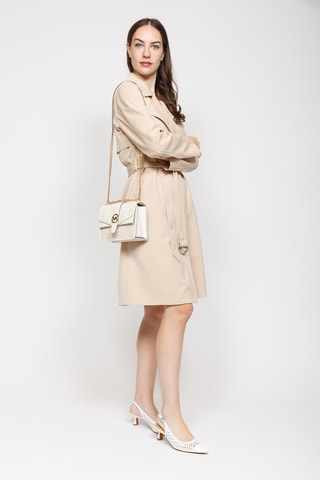 Schoudertas - Beige