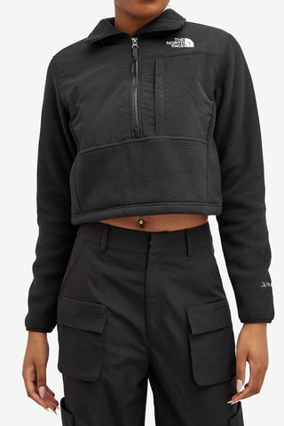 Crop-top polaire Denali - Noir