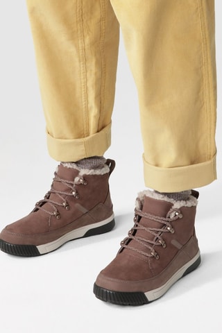 Bottines en nubuck Sierra - Marron