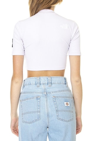T-shirt cropped Gartha - Violet