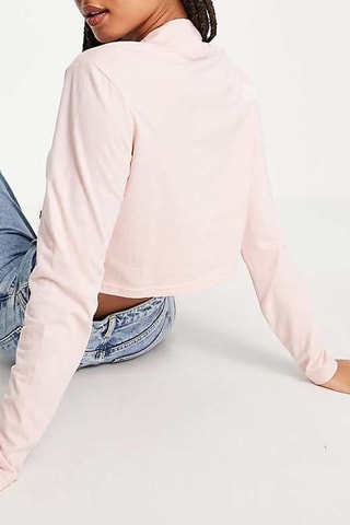 T-shirt cropped Nekku - Rose