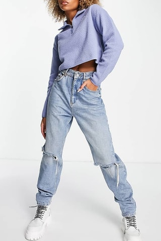 Sweat polaire - Bleu clair