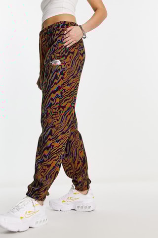 Pantalon oversize taille haute Essential - Marron