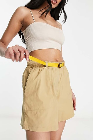 Short taille haute Class V Pathfinder - Beige