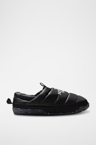 Pantoufles Nuptse - Noir