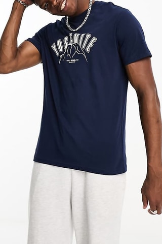 T-shirt Yosemite - Bleu marine