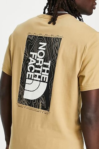 T-shirt Vertical Topographic - Beige