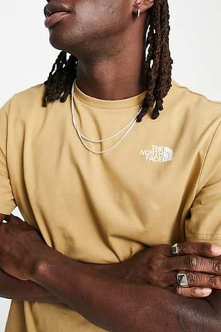 T-shirt Vertical Topographic - Beige