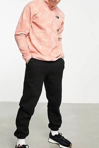 Sweat polaire tie and dye Glacier - Rose
