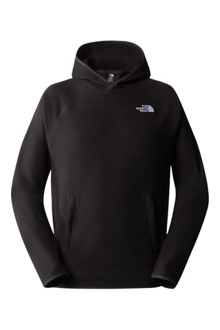 Sweat polaire à capuche Glacier - Noir