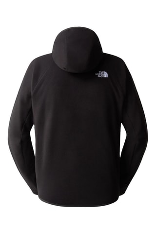 Sweat polaire à capuche Glacier - Noir