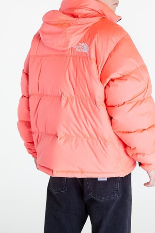 Doudoune à capuche Retro Nuptse - Corail