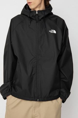 Coupe-vent à capuche TNF - Noir