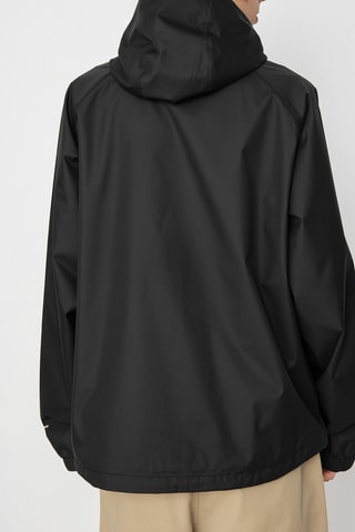 Coupe-vent à capuche TNF - Noir