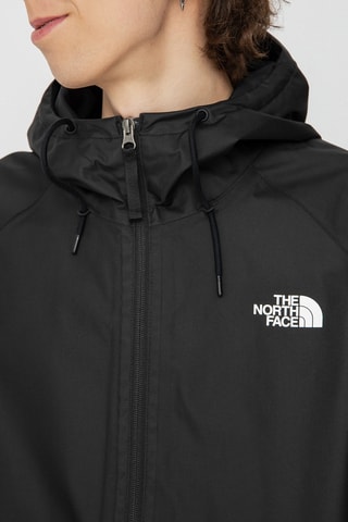 Coupe-vent à capuche TNF - Noir
