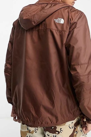 Imperméable à capuche Seasonal Mountain - Marron