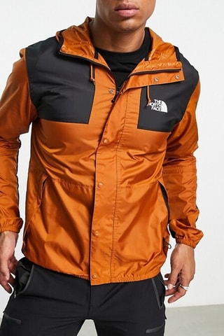 Imperméable à capuche Seasonal Mountain - Marron