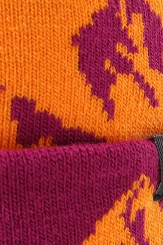Bonnet à pompon Ski Tuke - orange