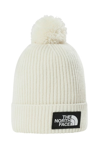 Bonnet à pompon Pom - Ecru