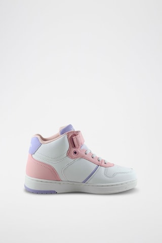 Hoge Sneakers Kid - Wit en Paars